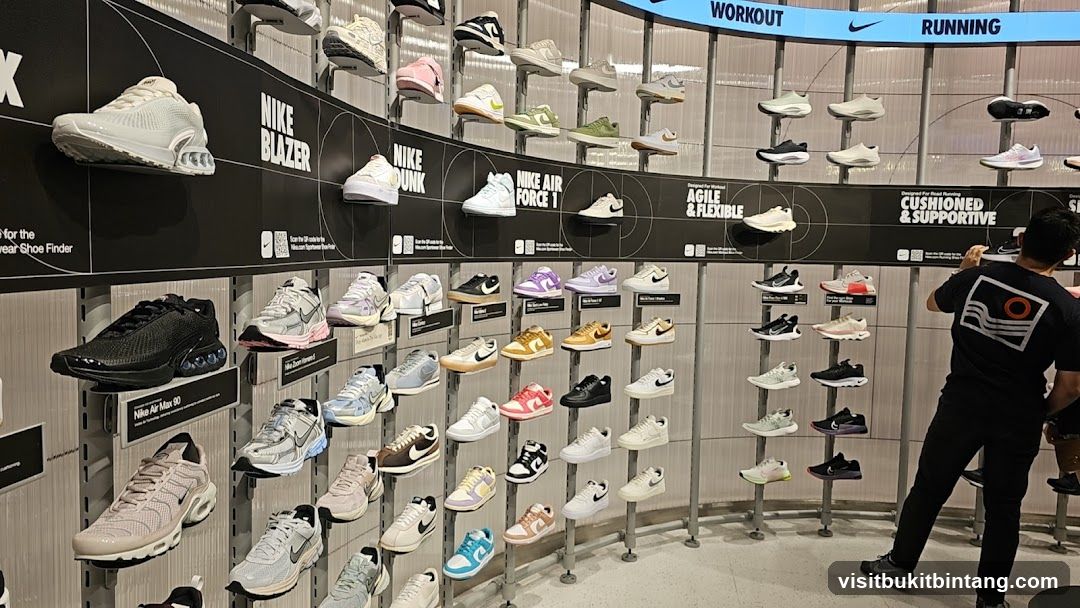 Nike Shoe Display