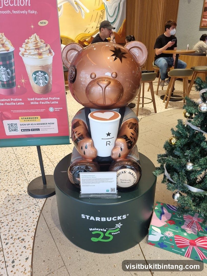 Starbucks Bear Display