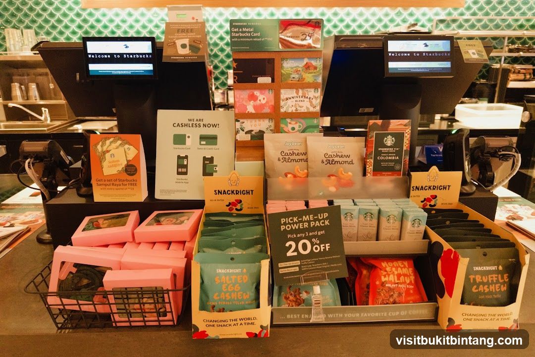 Starbucks Counter Display
