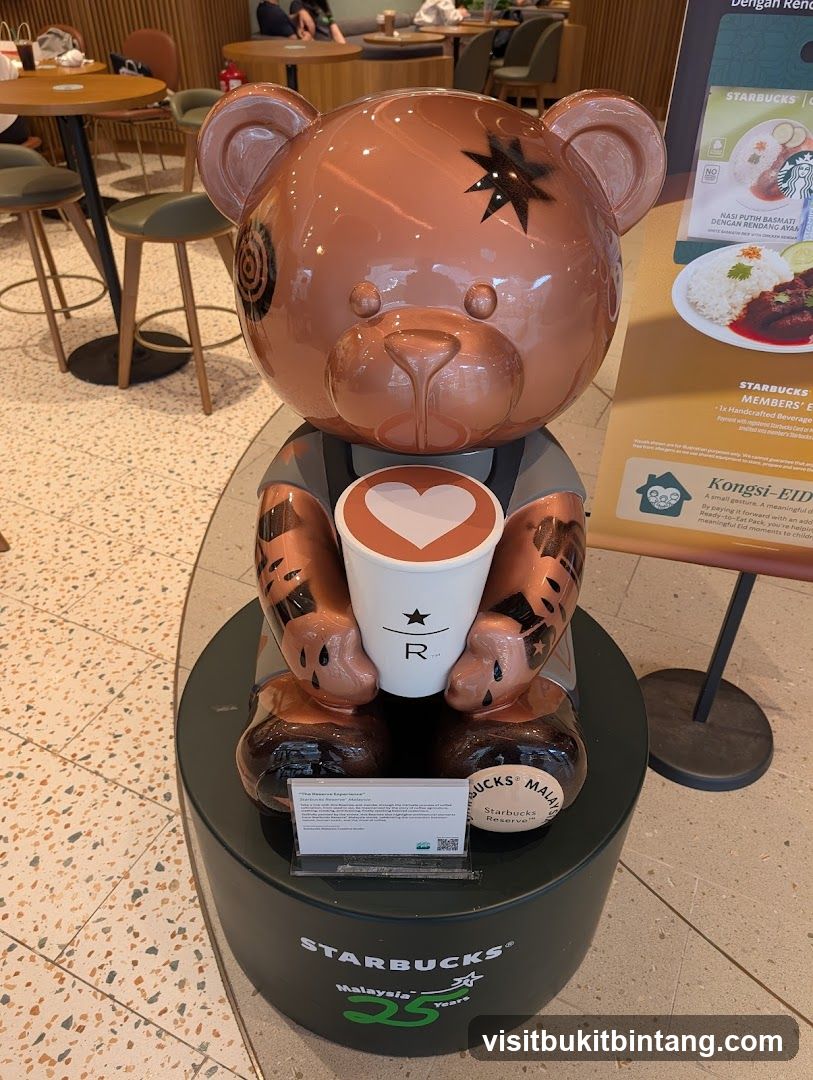 Starbucks Bear Display