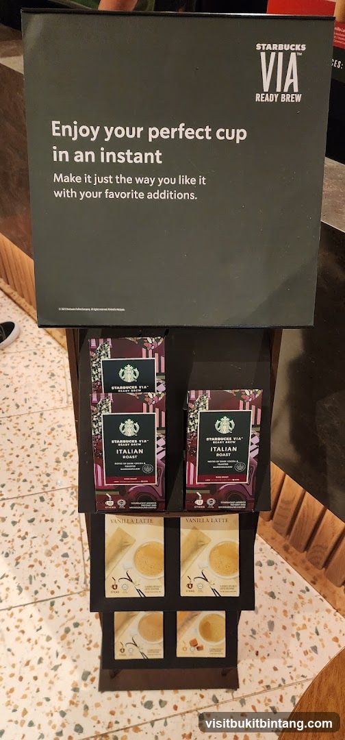 Starbucks VIA Ready Brew Display