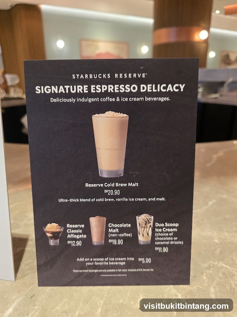STARBUCKS RESERVE™ SIGNATURE ESPRESSO DELICACY