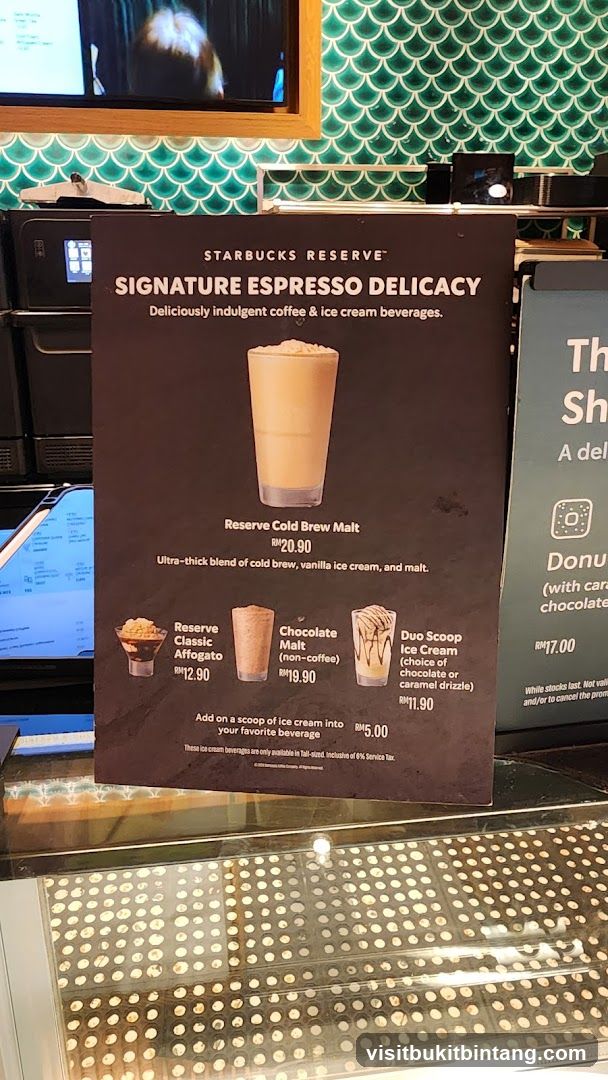 STARBUCKS RESERVE SIGNATURE ESPRESSO DELICACY