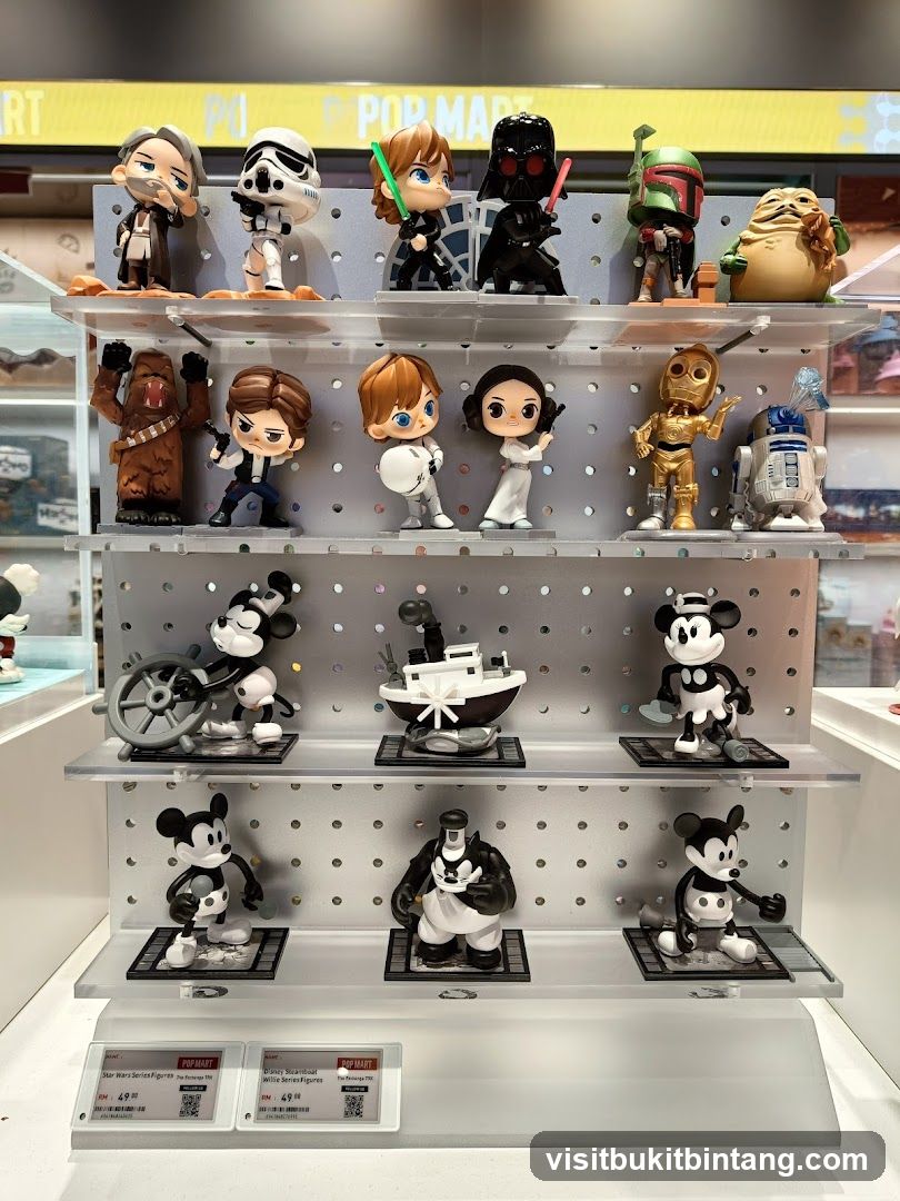 Collectible Figures Display