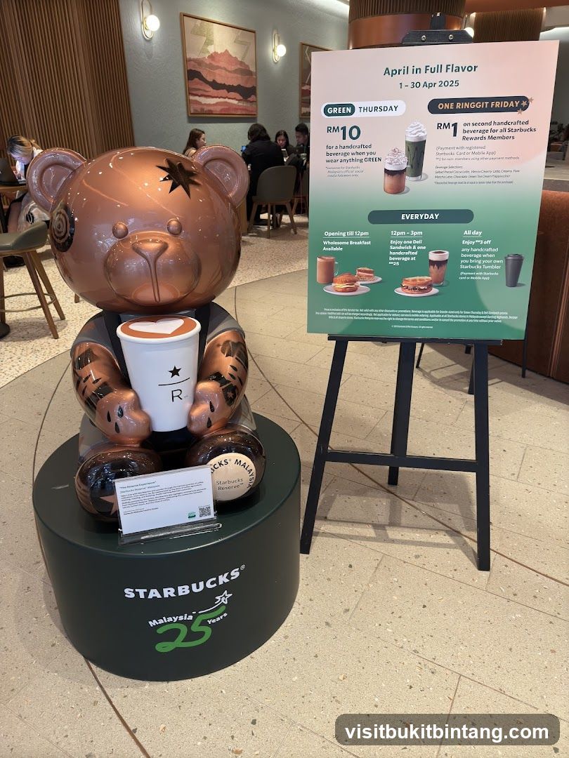 Starbucks Malaysia 25th Anniversary Promotion