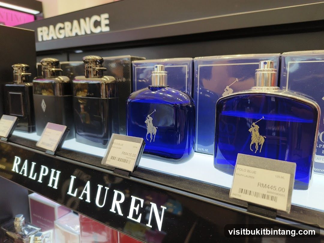 Ralph Lauren Fragrance Display
