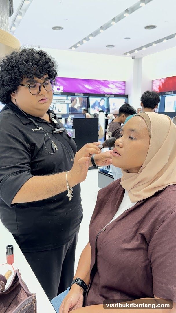 Makeup application