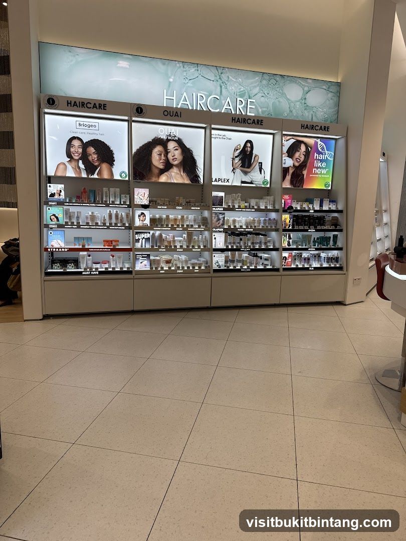 Haircare Display
