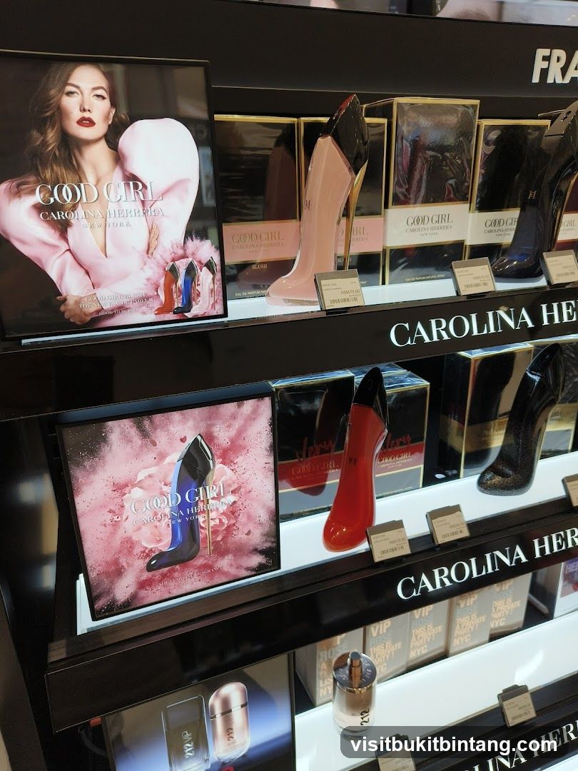 Carolina Herrera Fragrance Display