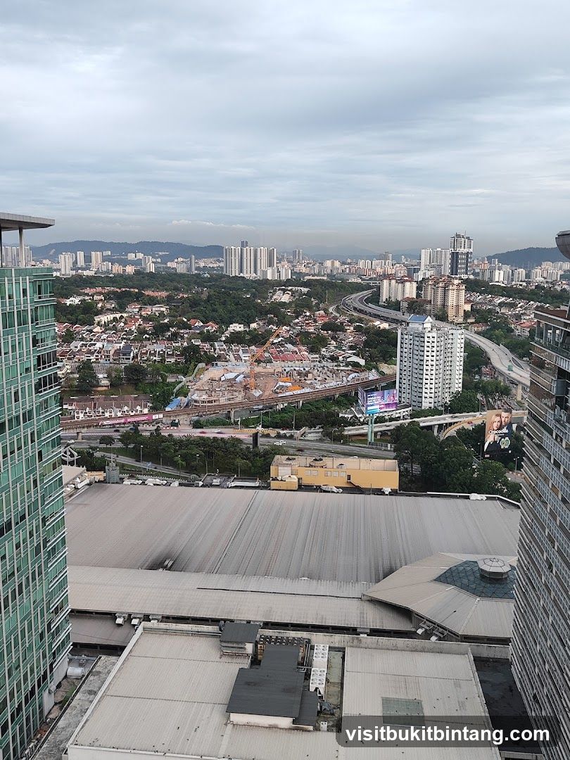 Cityscape with Buildings and Construction