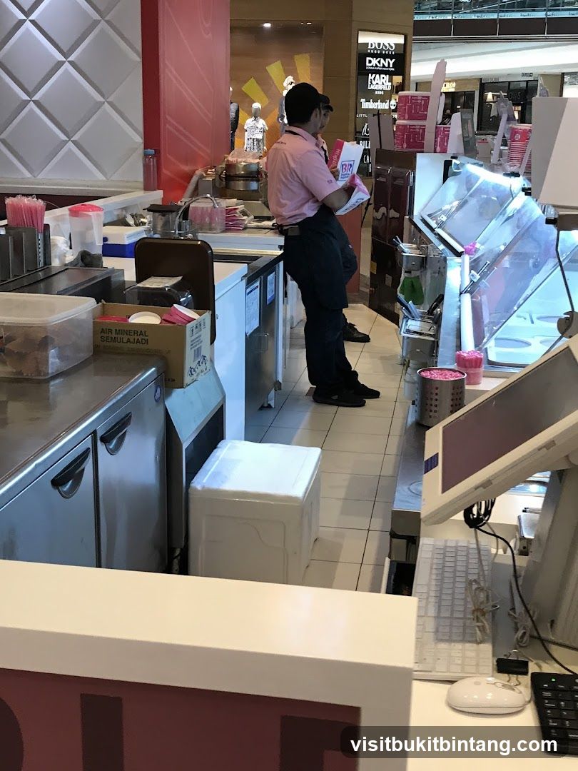 Ice Cream Shop Counter