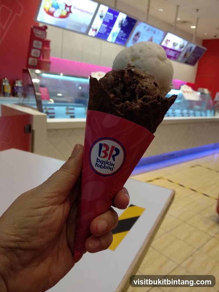 Baskin Robbins Ice Cream Cone