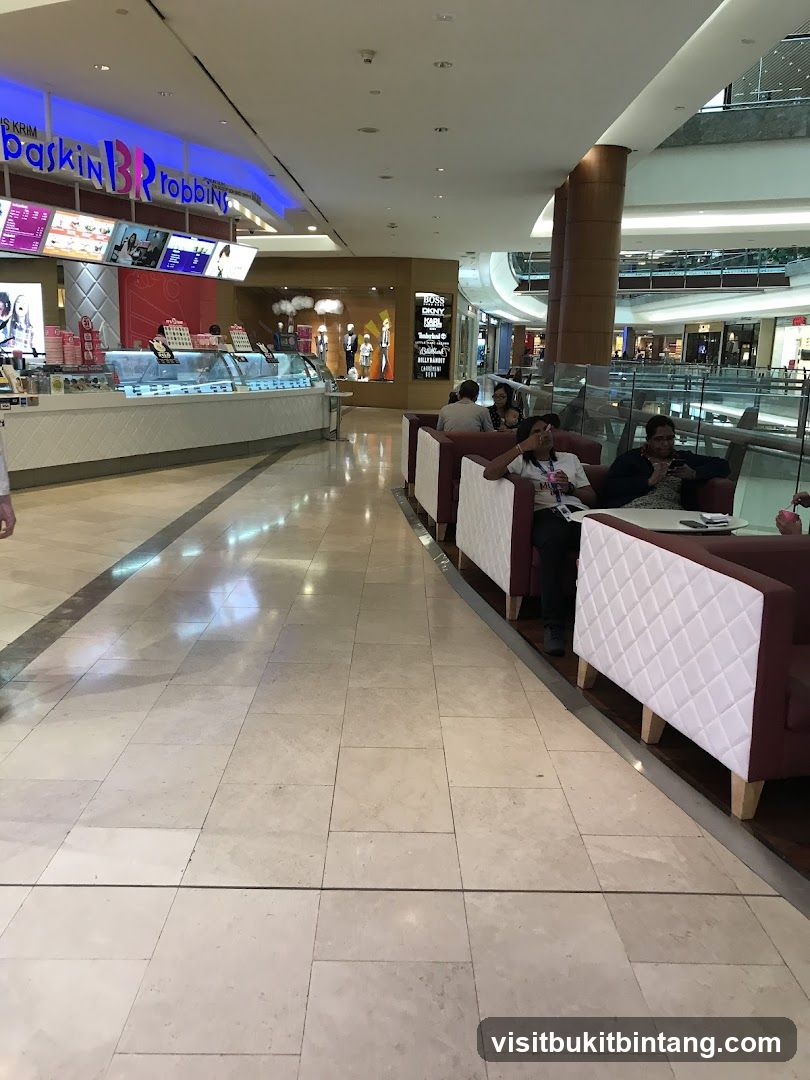 Ice Cream Shop in a Mall
