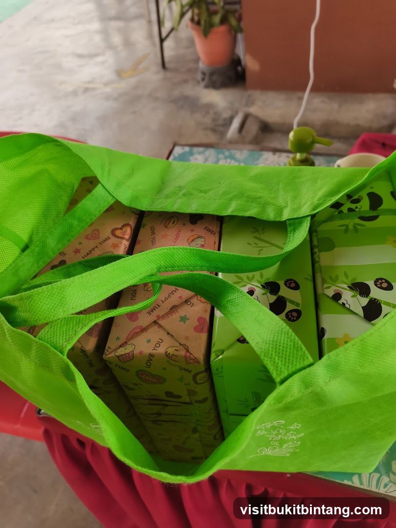 Gifts in a Tote Bag