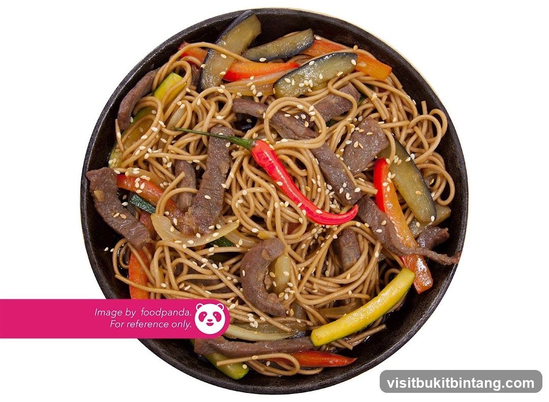 Beef and Vegetable Noodles