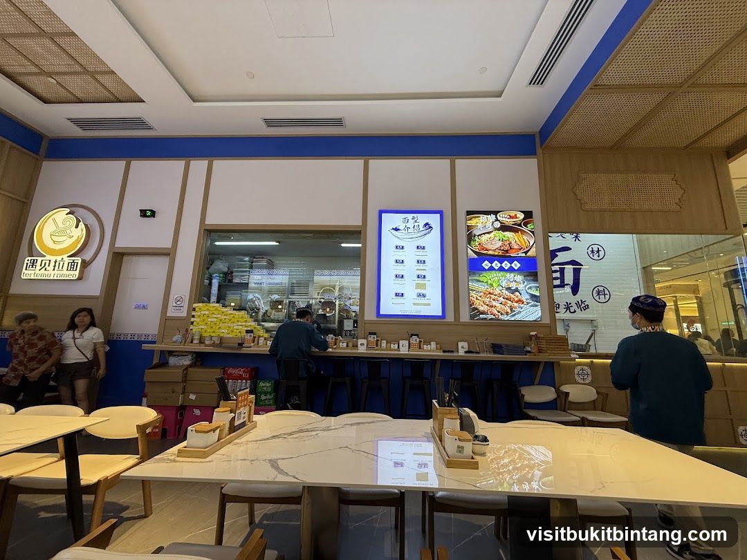 Ramen Restaurant Interior