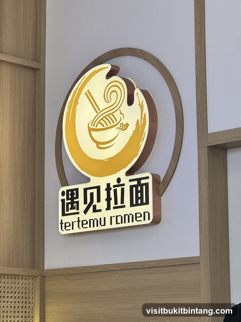 Ramen Restaurant Sign
