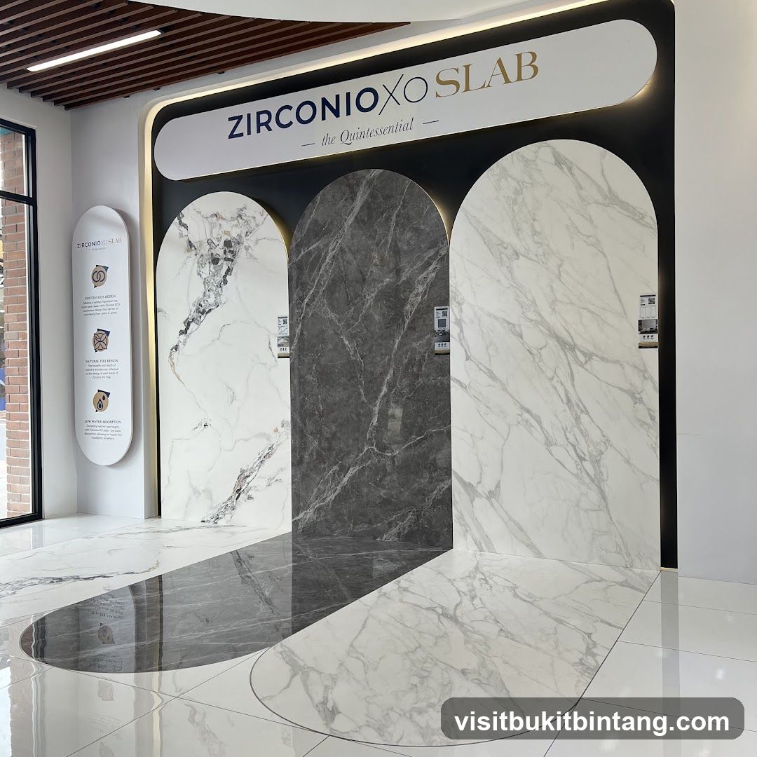 Zirconio XO Slab Display