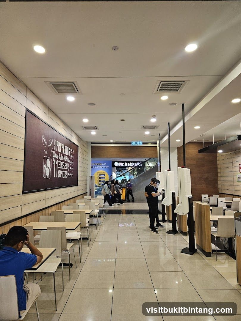 Fast Food Restaurant Interior