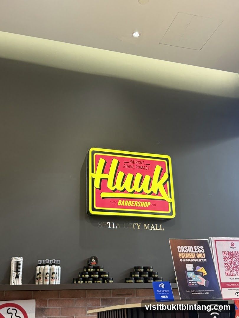 Barbershop Signage and Products