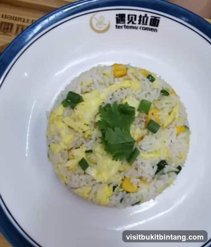 Fried Rice with Egg and Corn