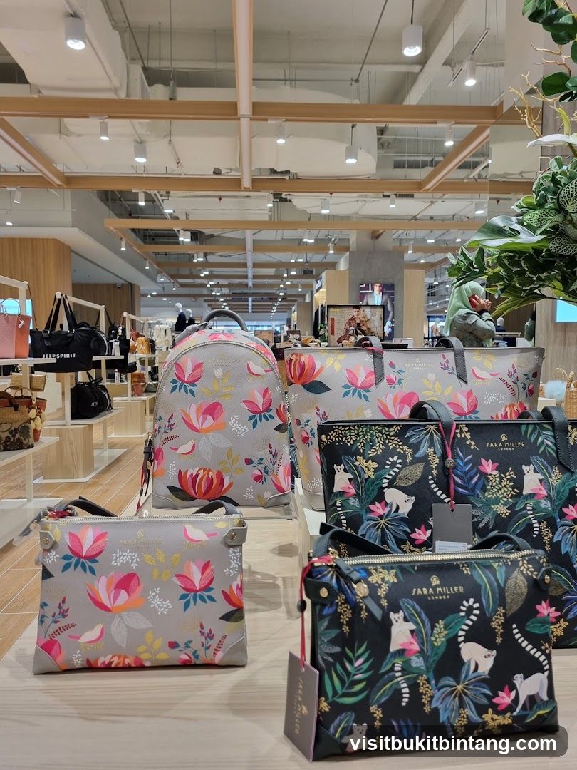 Display of Handbags