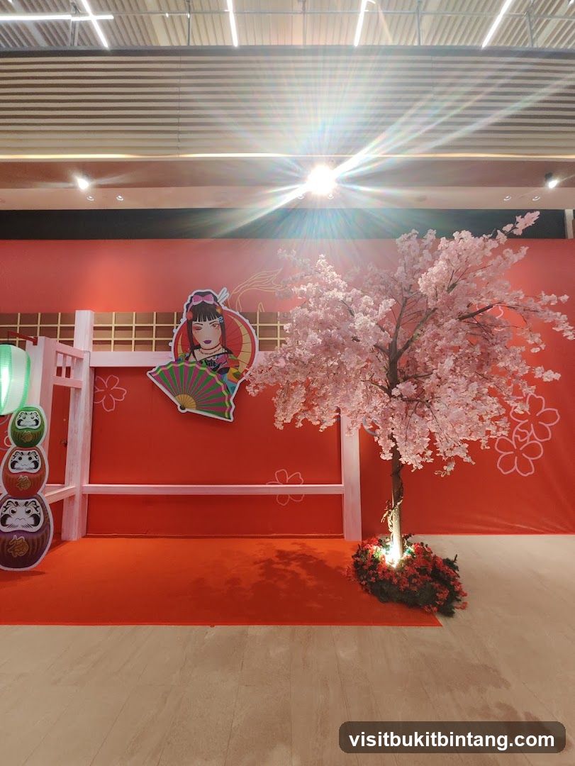 Japanese Themed Display