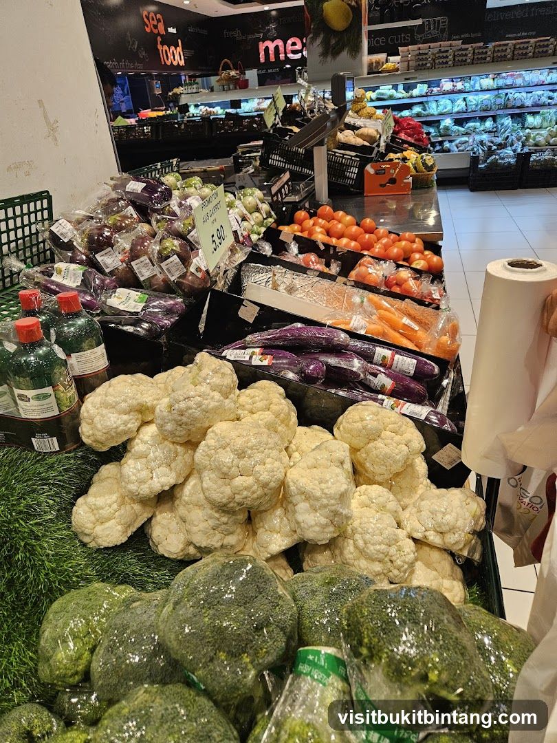 Supermarket Produce Section