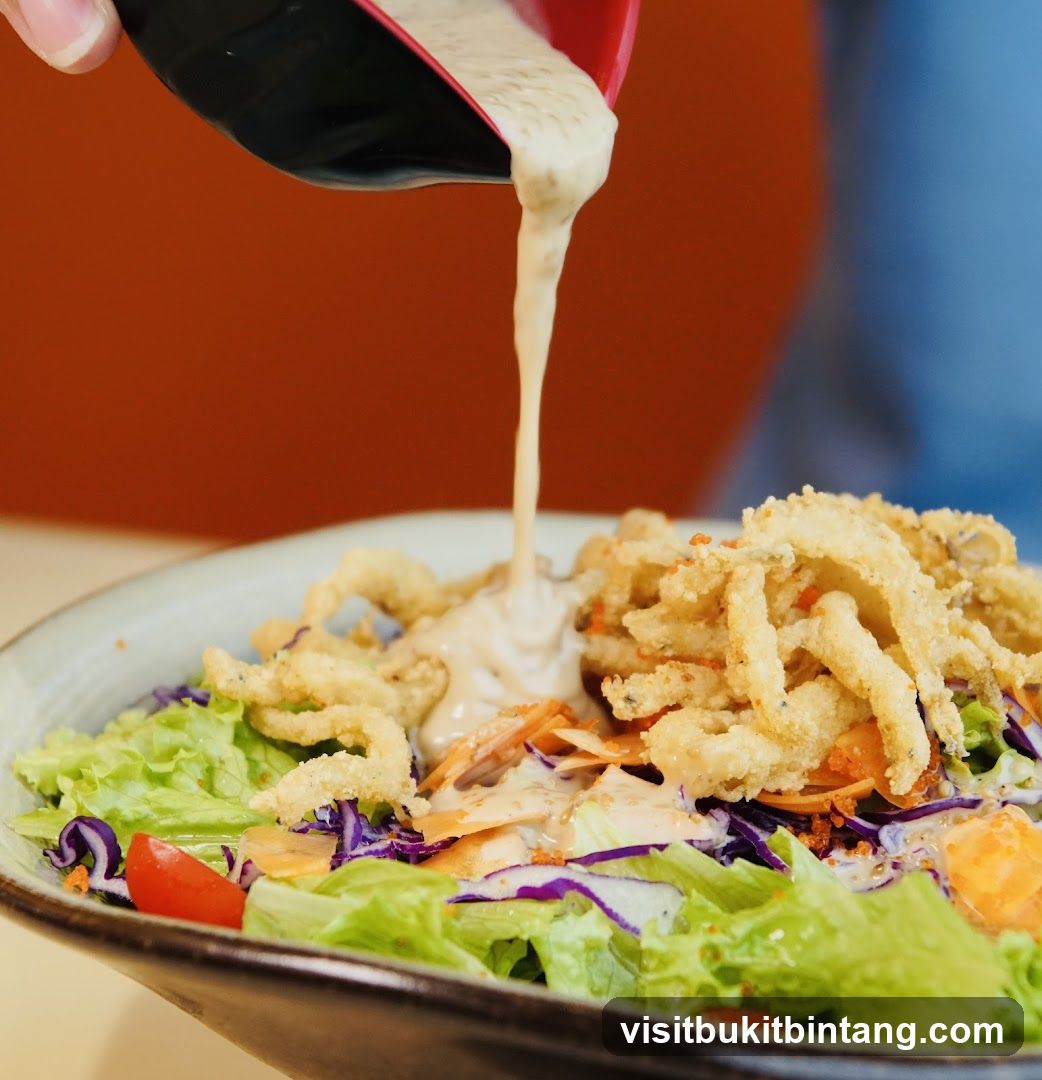 Salad with Dressing