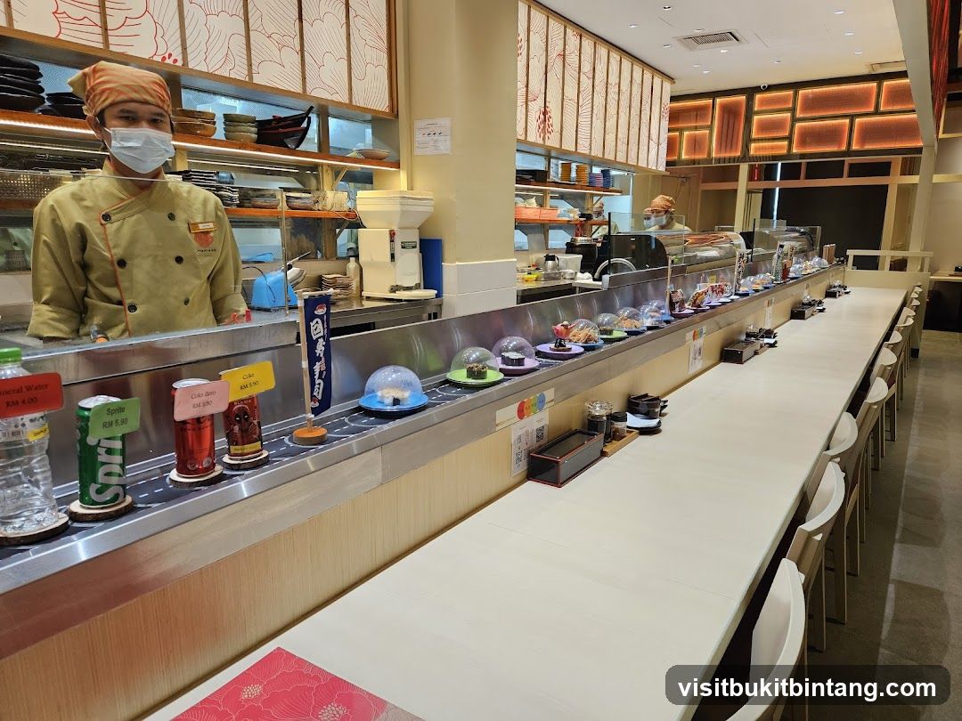 Sushi Conveyor Belt Restaurant