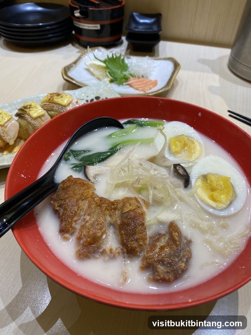 Ramen and Sashimi