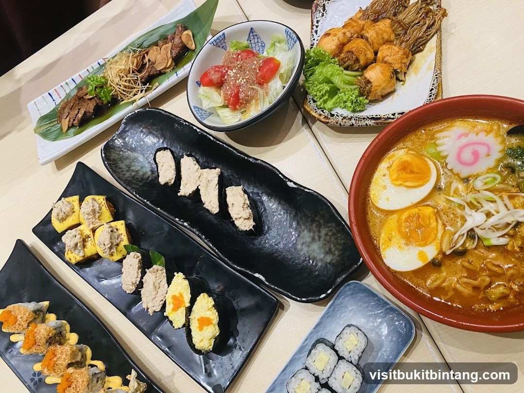 Japanese Food Platter