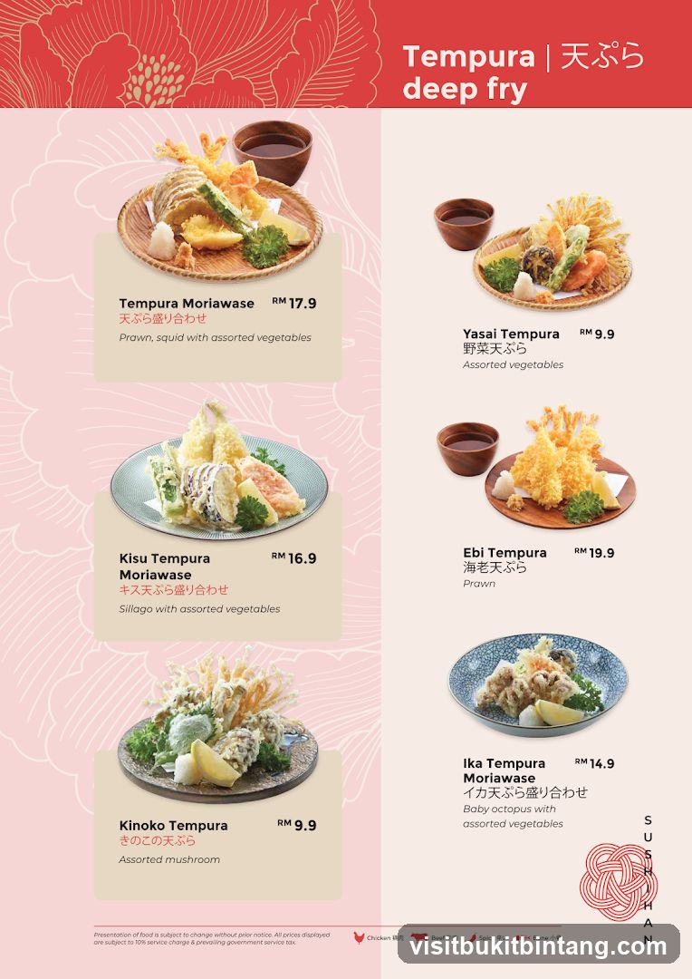 Tempura | 天ぷら deep fry