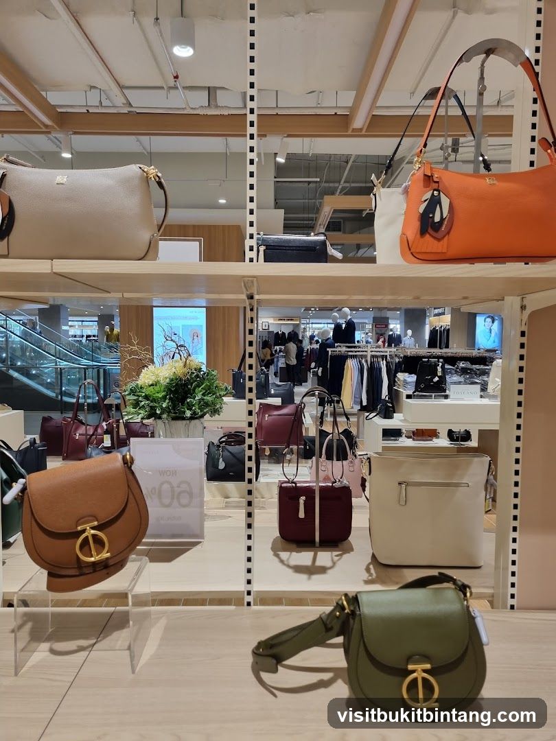 Handbags on Display
