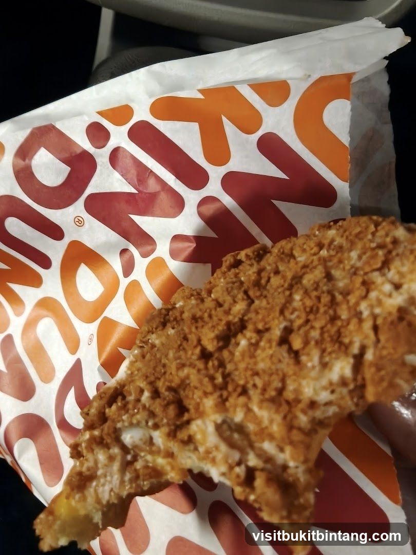 Donut with Crumbs