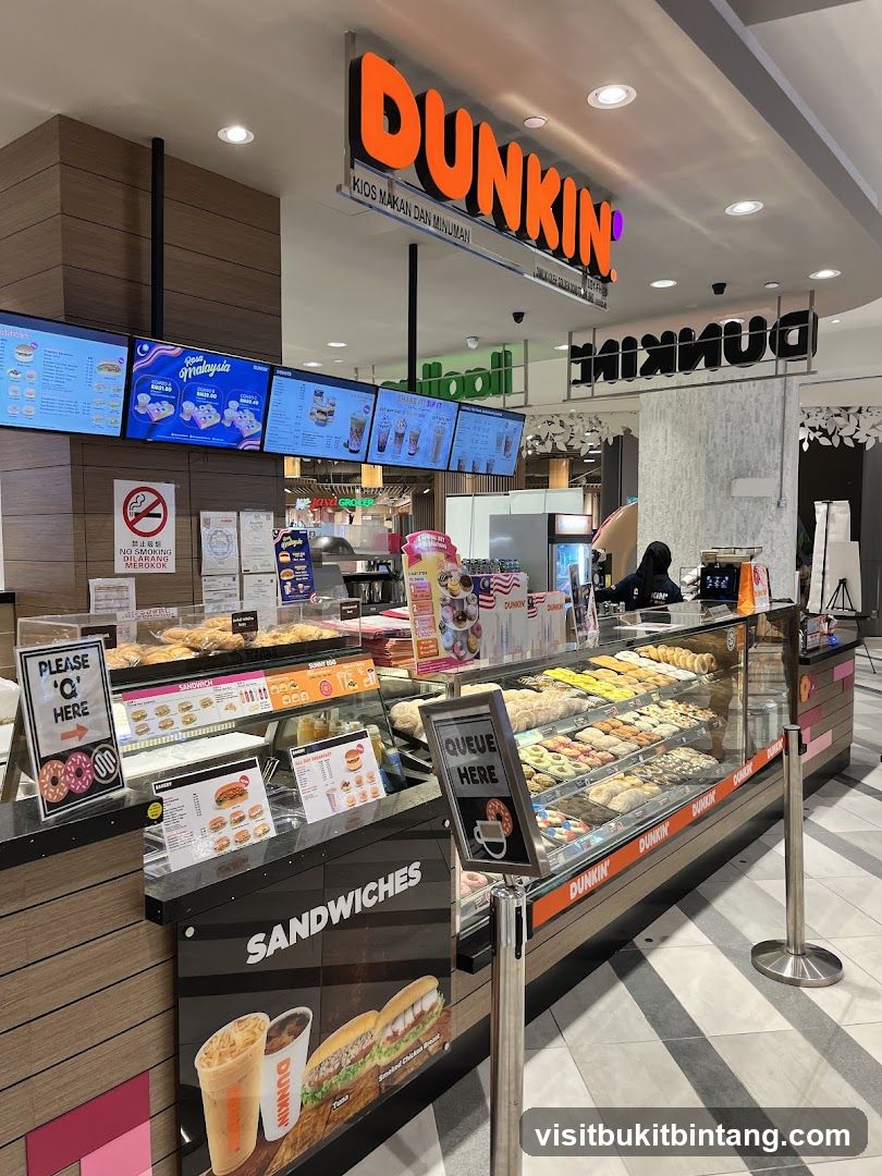 Dunkin' Donuts Counter