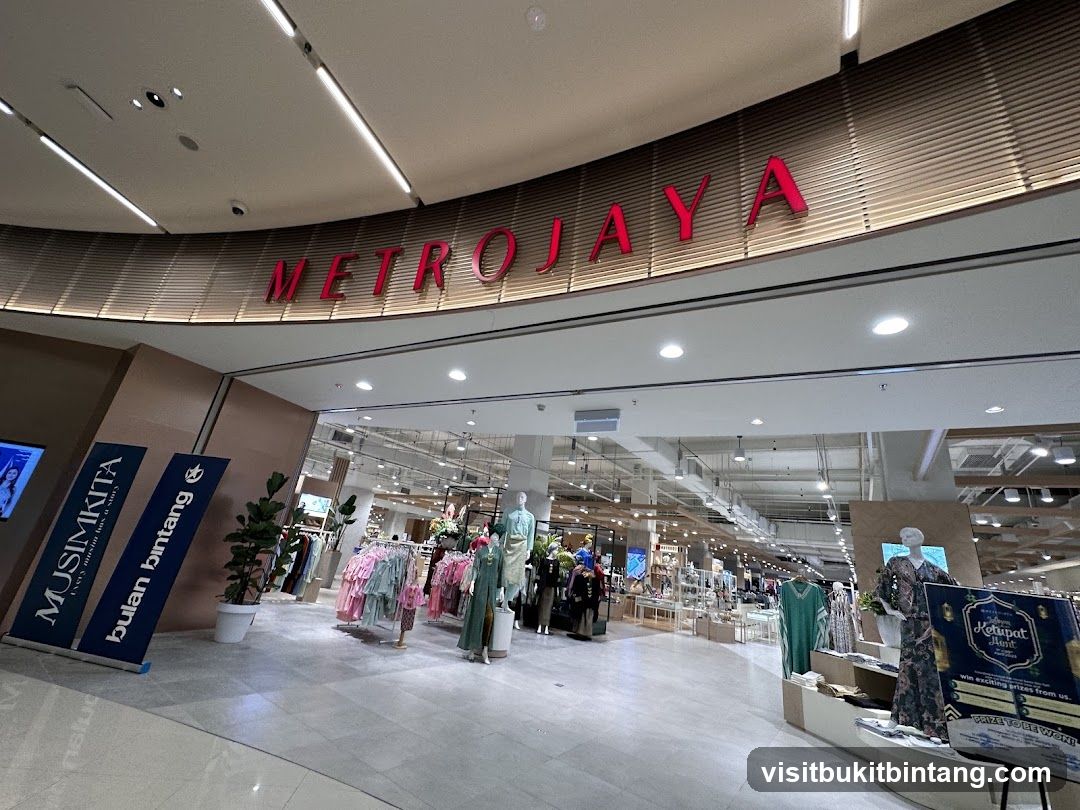 Metrojaya Department Store Entrance