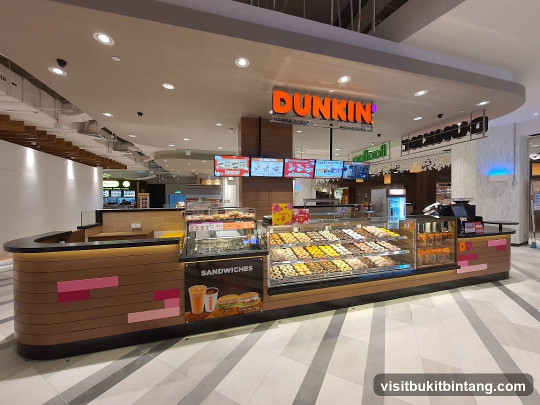 Dunkin' Donuts Counter
