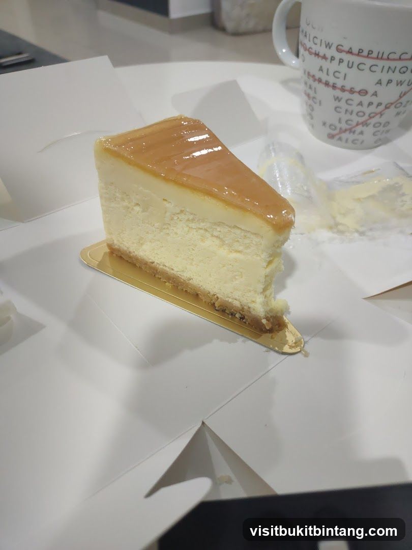 Cheesecake Slice and Coffee Mug