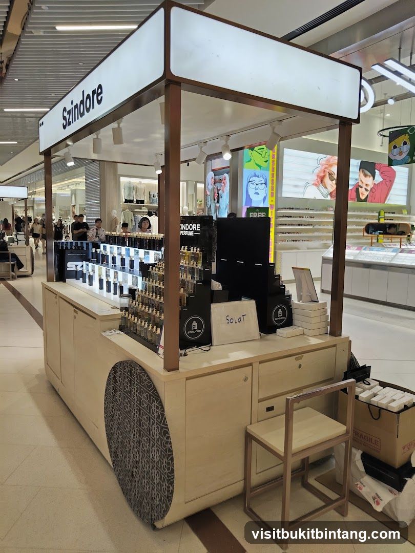 Perfume kiosk