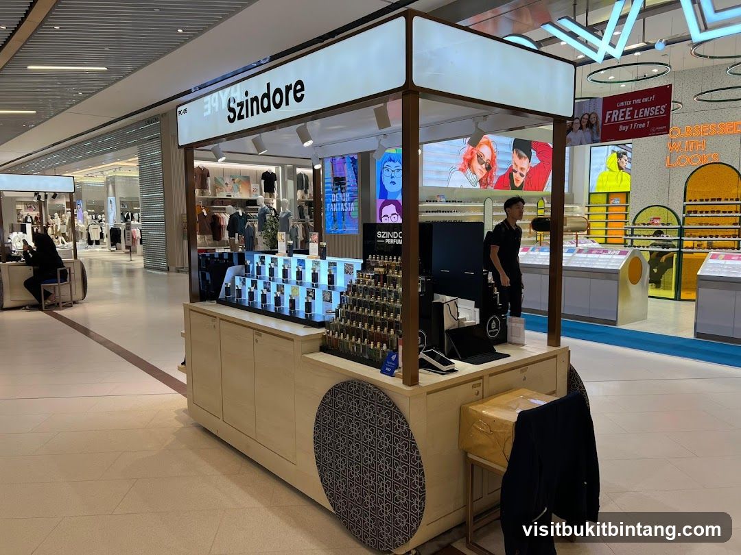 Perfume and Eyewear Kiosk