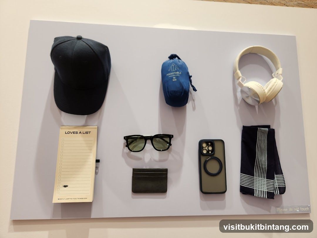 Display of accessories