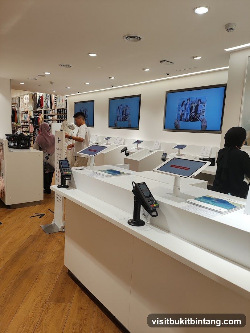 Retail Store Checkout Area