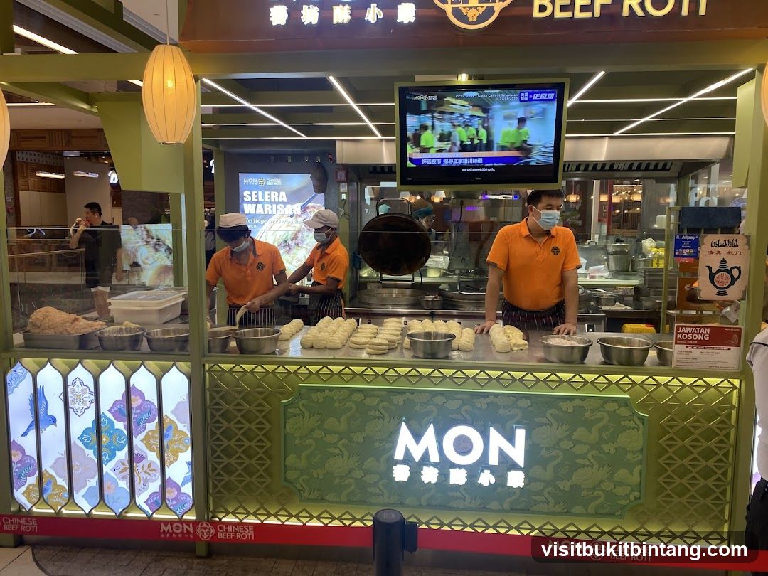 BEEF ROTI Stall Interior View