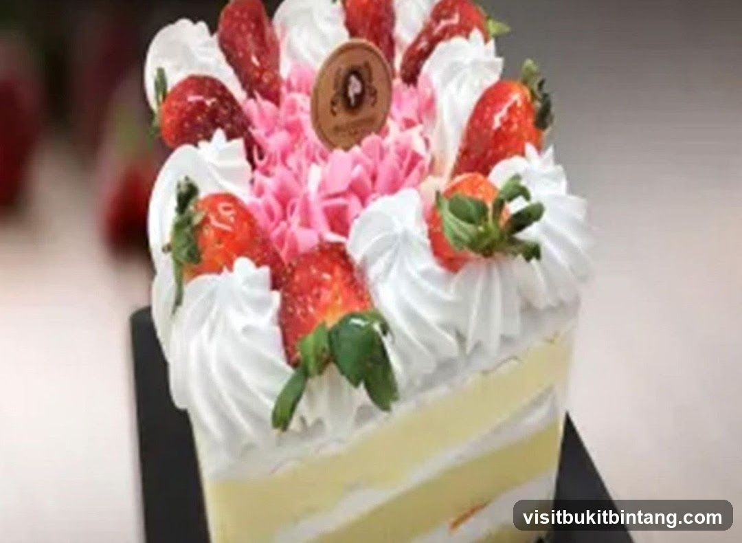 Strawberry Cream Cake