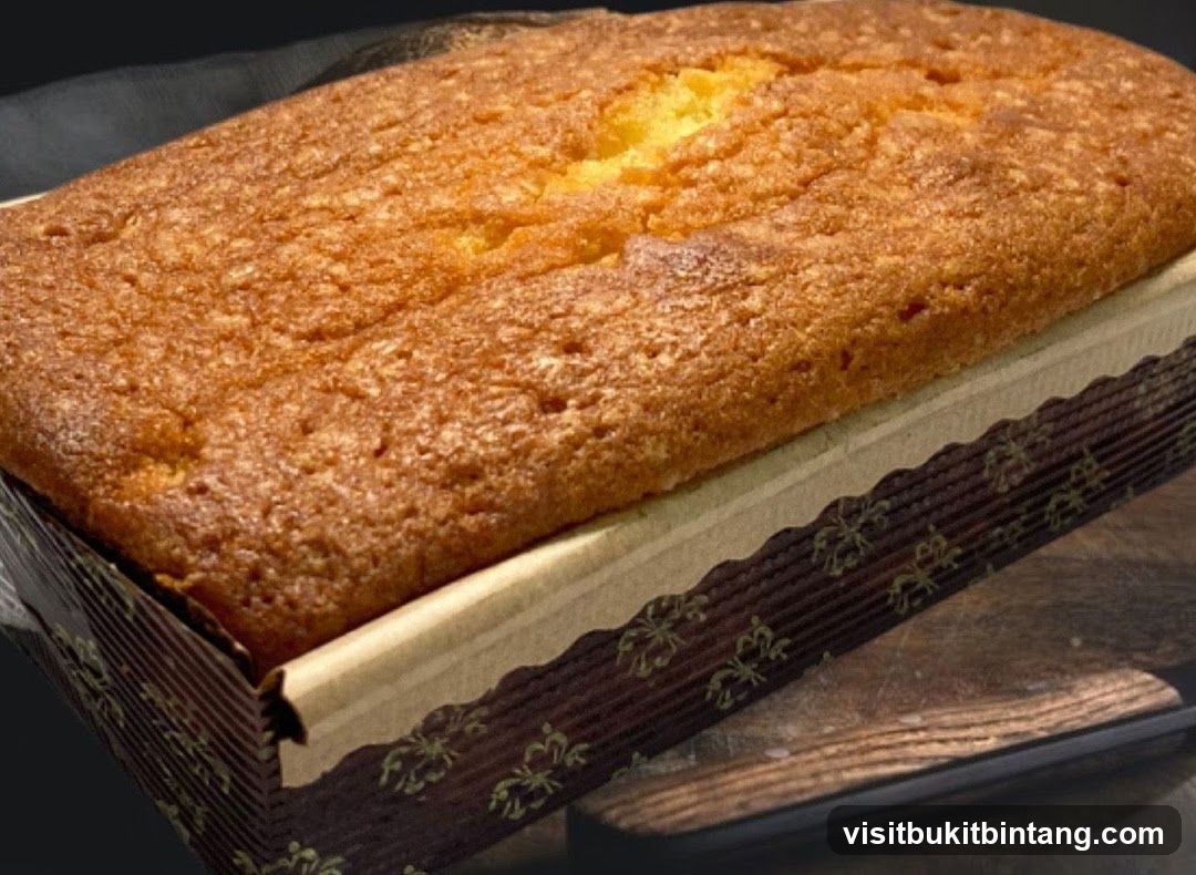 Lemon Loaf Cake in Paper Box