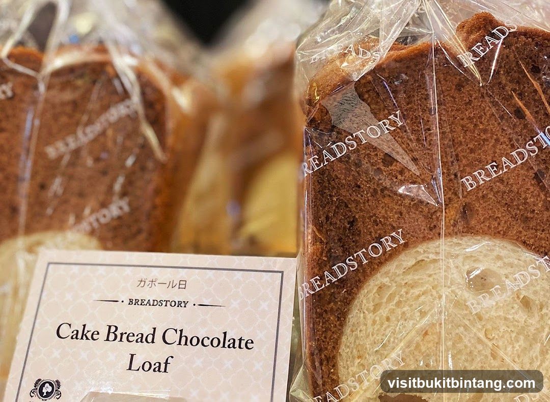 Chocolate Cake Bread Loaf