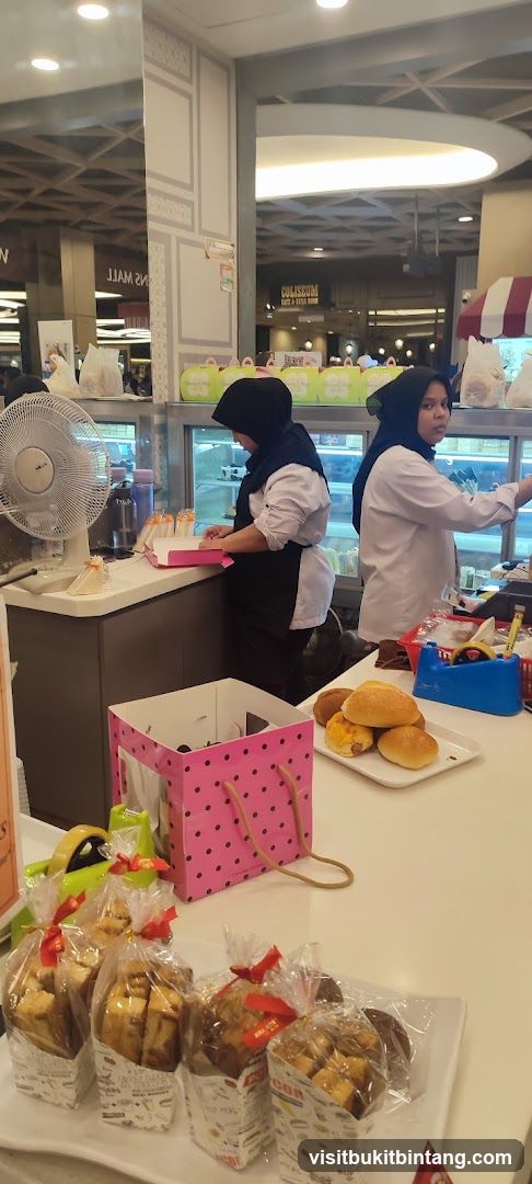 Bakery Counter with Staff