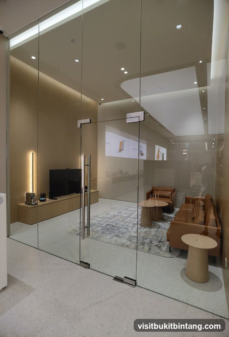Modern Tech Store Interior