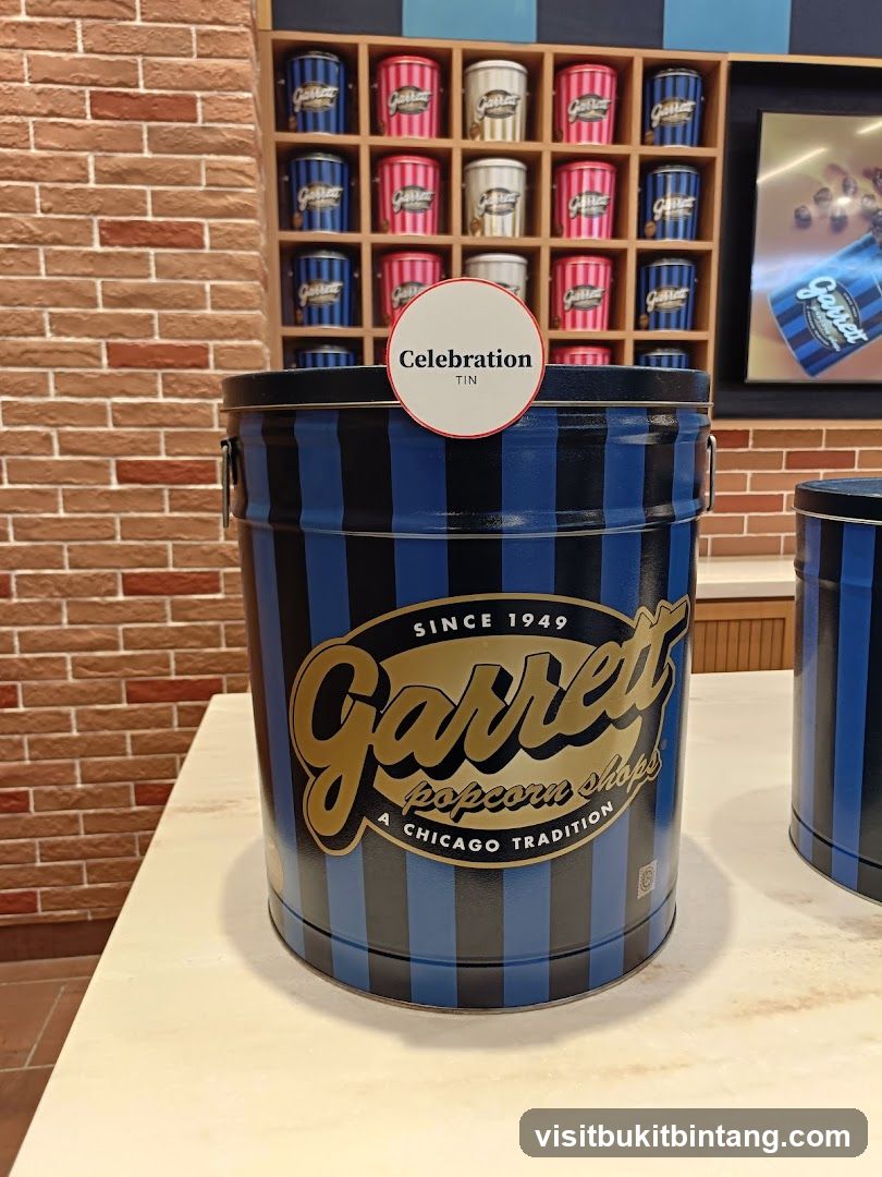 Garrett Popcorn Tin